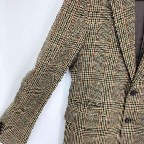 キャサリンハムネットロンドン KATHARINE HAMNETT LONDON チェック柄 ウールテーラードジャケット メンズ JPN:M